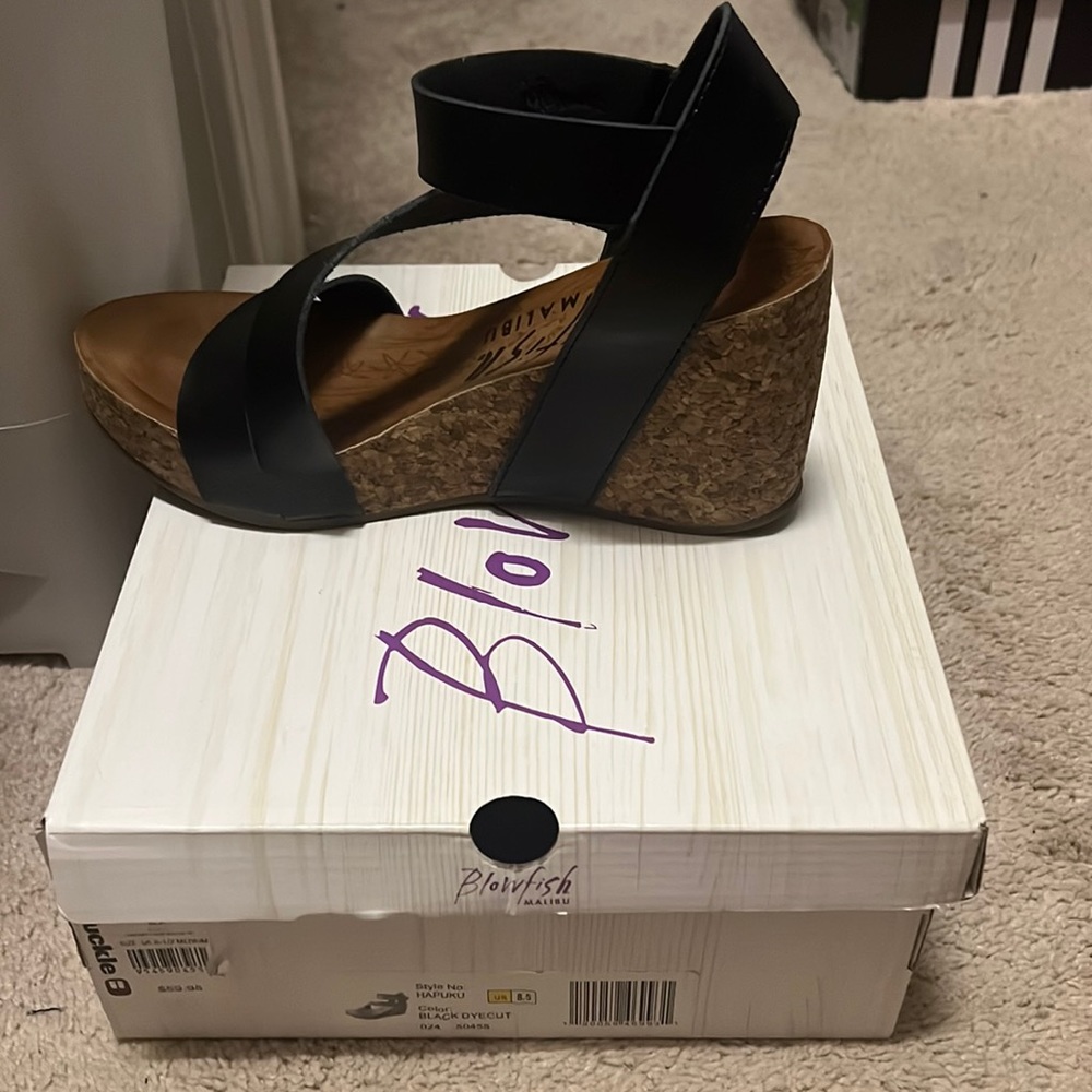 Black wedges